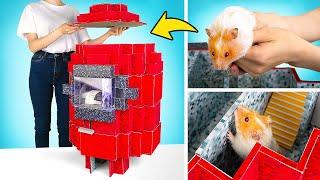 Juntando 2 Jogos Para Construir Um Labirinto Gigante para Hamsters