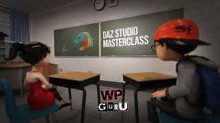 Making a thumbnail for my Daz Studio Masterclass - 3D Shenanigans