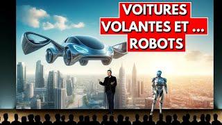 Incroyable Mais Vrai : La Voiture Qui Vole arrive, robots humanoïdes, neuralink, chimère rat/souris