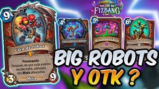 BIG ROBOTS Y FULL COMBOS !!│TALLER DE FIZBANG│HEARTHSTONE ESPAÑOL