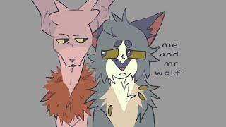 me and mr wolf - warrior cats oc pmv [️]