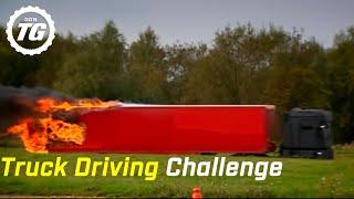 Truck Driving Challenge Part 2: Alpine Course Race - Top Gear - BBC