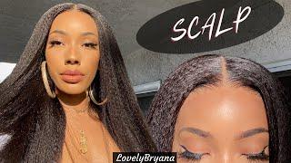 Most Natural Looking Hairline: HD Lace No Baby Hair Yaki Wig! | LovelyBryana x WowAfrican