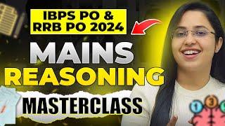 MAINS REASONING MASTERCLASS RRB PO & IBPS PO | PUZZLES & MISCELLNEOUS MAINS REASONING | SMRITI SETHI