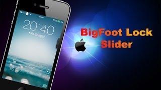 BigFoot Slider | iOS 7 Cydia Lockscreen Theme