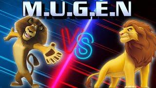 REQUESTED BY@diaznakono7678: Alex The Lion VS Simba - Mugen Battle