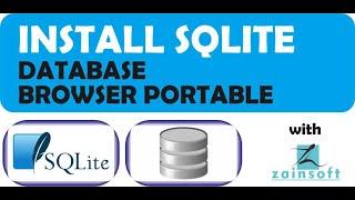 Install SQLite Database Browser Portable