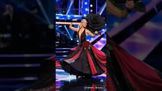 The Woman Performs a Fusion with a Giant Black Rose on AGT #ai #agt #americagottalent #magician