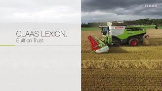 Опыт эксплуатации CLAAS LEXION. Ферма Messrs Charles Hay