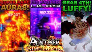 Collecting The Rarest Auras & Attacks In Roblox Anime Simulator... Here's What Happened!