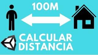 Unity5 - Calcular distancia entre dos objetos(Vector3.Distance)