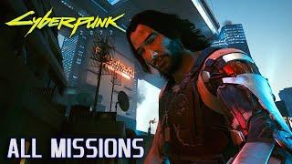 CYBERPUNK 2077 - Full Game Walkthrough (Nomad) 1080p 60fps No Commentary