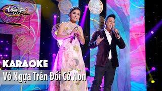 Karaoke | Vó Ngựa Trên Đồi Cỏ Non (Ngọc Hạ & Quang Lê)