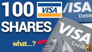 100 Shares of Visa and How Much Dividends it Paid in 20 Years