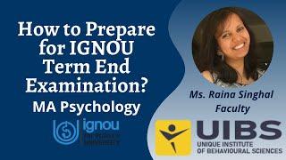 How to Prepare IGNOU MA Psychology Examination?