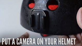 How to Mount a GoPro Action Camera on Your Helmet