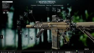 Tarkov SIG MCX SPEAR 6.8x51 meta build + gameplay