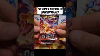 One Pack A Day: Day 20 Obsidian Flames #pokemon #pokemoncards #pokemontcg