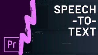 New Adobe Premiere Pro 2021 Speech to Text and Captioning Workflow