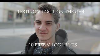 FREE V-LOG L LUTS FOR PANASONIC GH4 and GH5