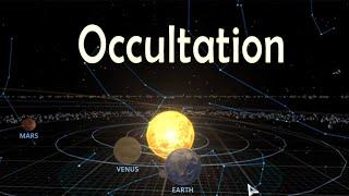 Occultation - Venus and Mars