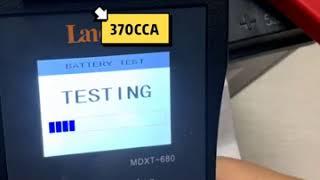 Battery tester with printer MDXT-680 testing