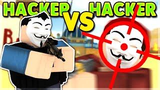 HACKER VS HACKER | AIMBOT VS AIMBOT ROBLOX ARSENAL