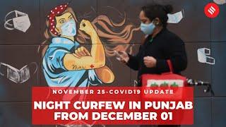 Coronavirus on Nov 25, Punjab orders night curfew in all towns and cities from Dec 1