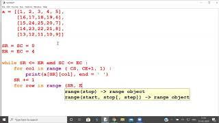 NEC Programming Practice Session - Printing Matrix in Spiral Form in Clockwise direction #CodeClass