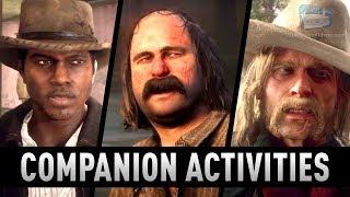 Red Dead Redemption 2 - All Companion Activities [Friends With Benefits Trophy]