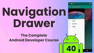 Navigation Drawer | Learn Android #40