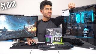 $1000 Gaming PC Build - RTX 2060 i5 9600K (w/ Benchmarks)