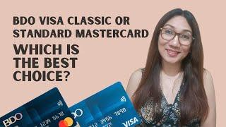 BDO VISA CLASSIC or BDO STANDARD MASTERCARD @CriselleMorales