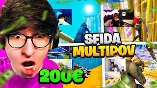 SFIDA EPICA IN CREATIVA 2V2 PER 200€ ! *MULTIPOV EPICO*