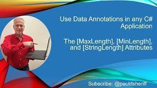 Lesson 6: The [MaxLength], [MinLength], and [StringLength] Attributes