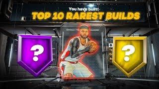 TOP 10 RAREST BUILDS ON NBA 2K20! PART 2