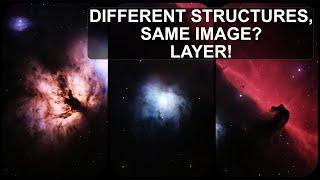 Use Layers to Handle Very Different Structures In the Same Image