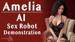 Premium Dolls - AI Sex Robot Demonstration #4 | Amelia
