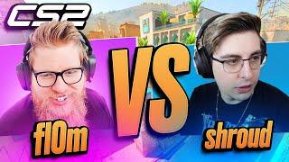 fl0m vs Shroud in Counter-Strike 2