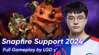 Snapfire Support 7.35b y' WhyouSmi1e | Dota 2 2024 Pro Gameplay