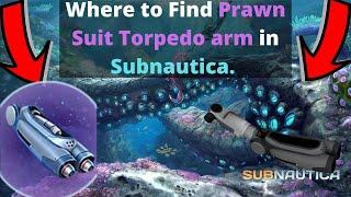 Where to find The Prawn Suit Torpedo Arm in Subnautica.