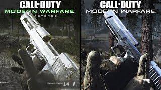 Call of Duty: Modern Warfare vs Modern Warfare: Remastered | Direct Comparison