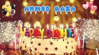 AHMED RAZA Birthday Song – Happy Birthday Ahmed Raza