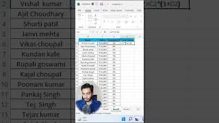 Calculating Salary Increment using Exce | Automating Salary Increment Calculations in Excel