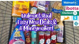 Walmart Haul! Easy New Deals & A Moneymaker 12/2 #walmartdigitalcouponing #walmartdealstoday