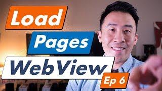 Android Kotlin YouTube: How to load web pages with WebView (Ep 6)