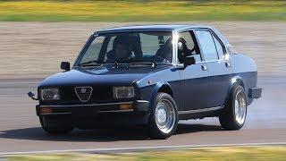 Alfa Romeo Alfetta 2.0 - The Italian Pride Engine & Drifting