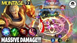 MASSIVE DAMAGE | Gatotkaca Montage 33 | [Pure Mage build]