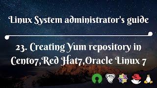 23. Creating Yum repository in Centos Red Hat and Oracle Linux 7