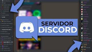 COMO CONFIGURAR TU SERVIDOR DE DISCORD EN 5 MINUTOS! MUY SENCILLO